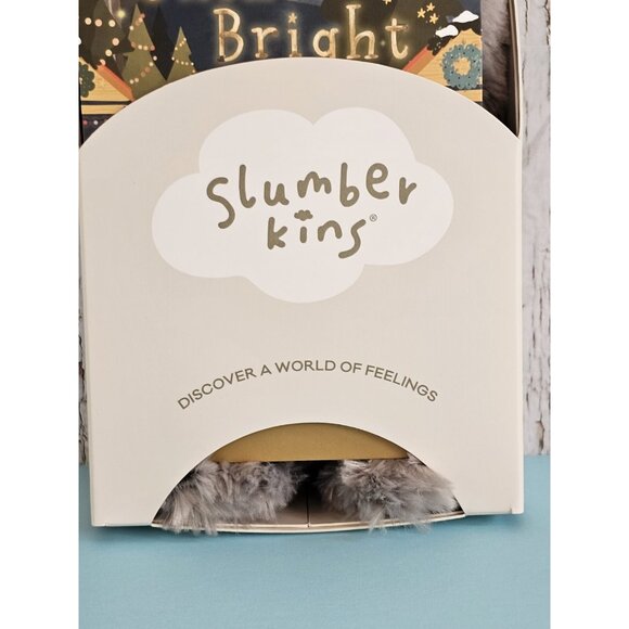 Slumberkins Grey And Blue Bigfoot - BNWT - Picture 5 of 8